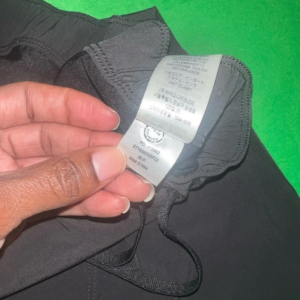 Patagonia Sweat Black Women's Skirt / Skort size XL - Picture 9 of 13